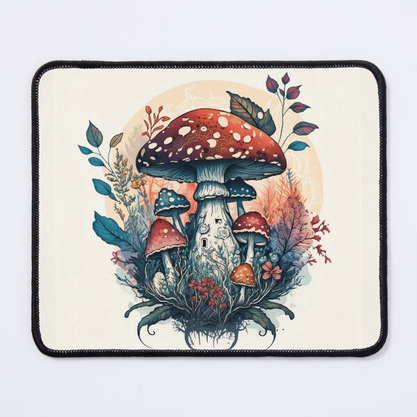 Item preview, Forest Guardian Magic Mushrooms designed and sold by Sunchildprints.