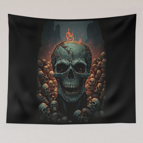 Item preview, Skull Art #9792 designed and sold by SkullsClubhouse.