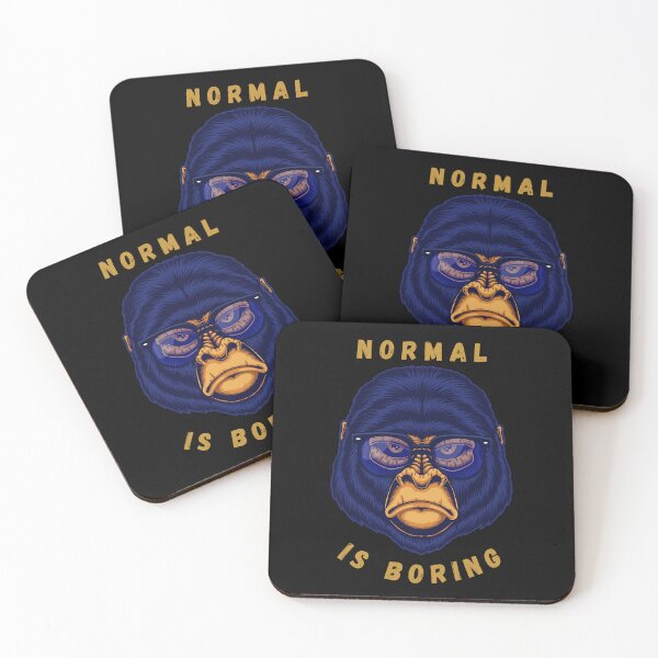 Item preview, Normal is boring designed and sold by Miki  Design.