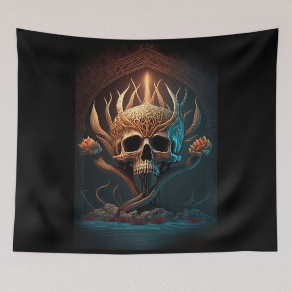 Item preview, Skull Art #9790 designed and sold by SkullsClubhouse.