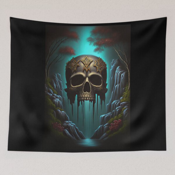 Item preview, Skull Art #9789 designed and sold by SkullsClubhouse.