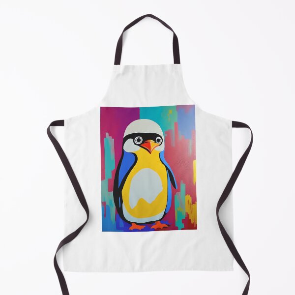 Item preview, Funky Emperor Baby Penguin 1 designed and sold by GoMerchBubble.