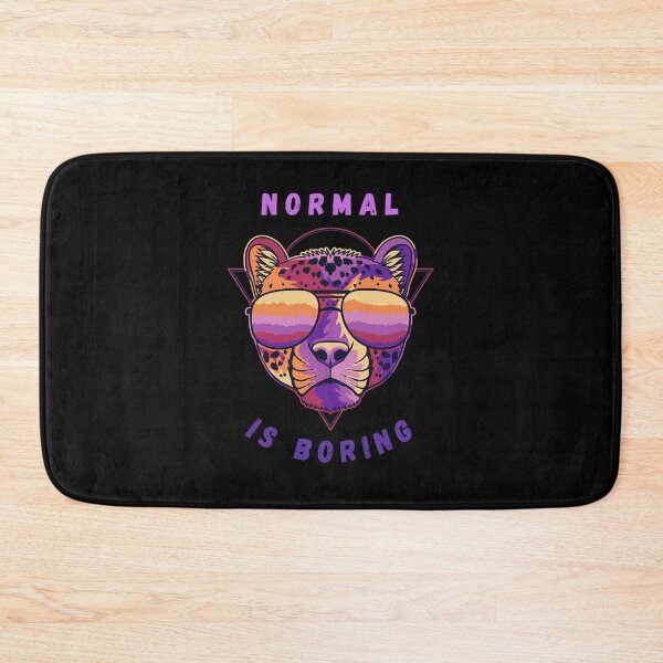 Item preview, Normal is boring designed and sold by Miki  Design.