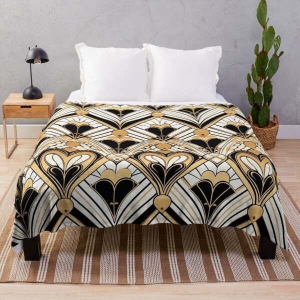 Item preview, Art Deco Hearts Pattern designed and sold by Juuskus.