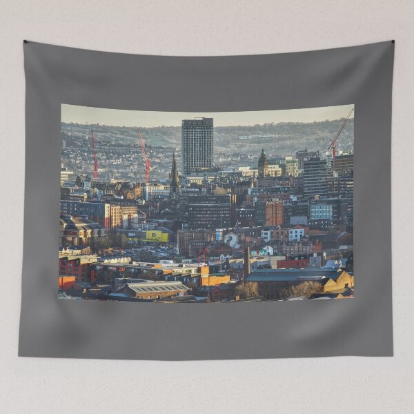 Aperçu de l'œuvre Paysage urbain de Sheffield créée et vendue par Alisonchambers2.