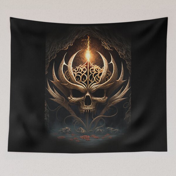 Item preview, Skull Art #9776 designed and sold by SkullsClubhouse.