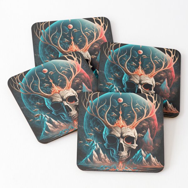 Item preview, Skull Art #9774 designed and sold by SkullsClubhouse.