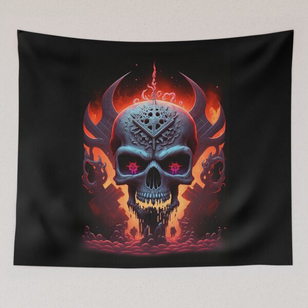 Item preview, Skull Art #9773 designed and sold by SkullsClubhouse.