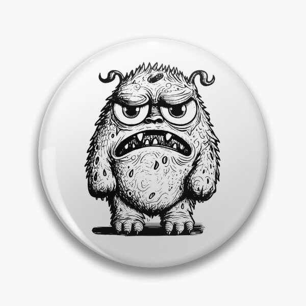 Item preview, Grumpy Monsters designed and sold by HINKYPUNK-UK.