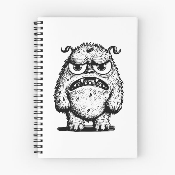 Item preview, Grumpy Monsters designed and sold by HINKYPUNK-UK.