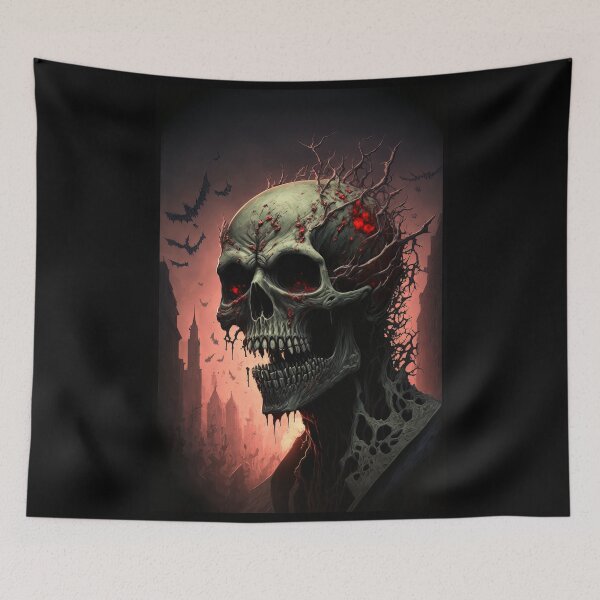 Item preview, Skull Art #9777 designed and sold by SkullsClubhouse.