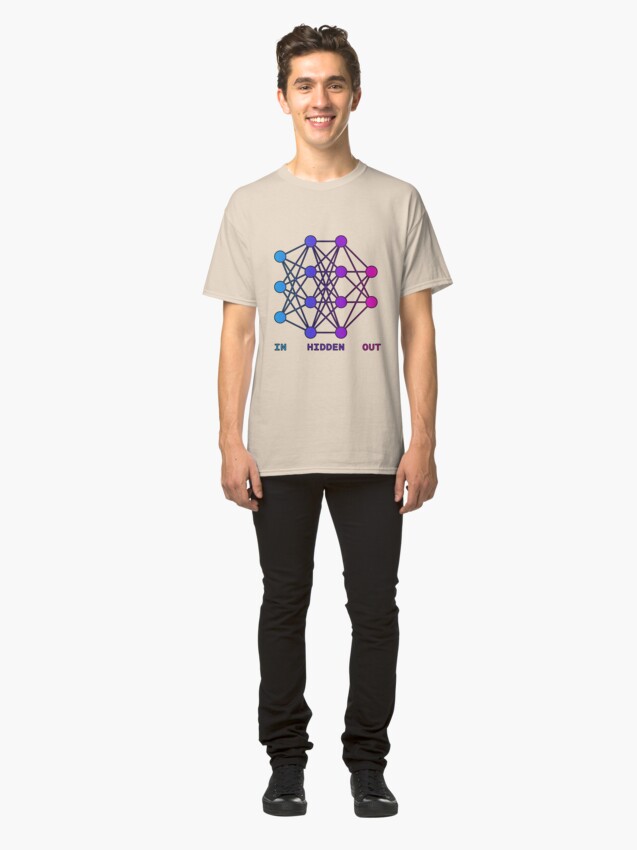Alternate view of Feed Forward Neural Net Classic T-Shirt