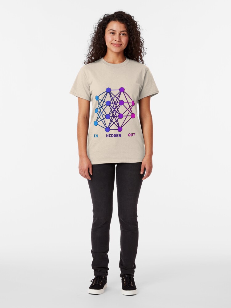 Alternate view of Feed Forward Neural Net Classic T-Shirt