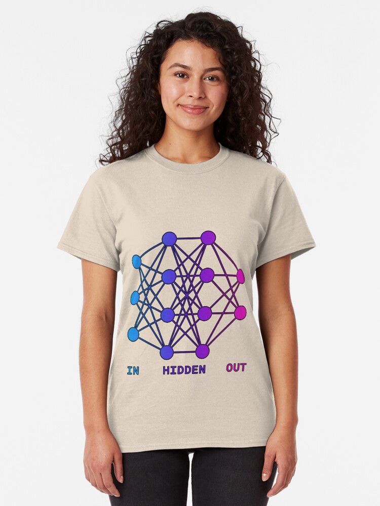 Alternate view of Feed Forward Neural Net Classic T-Shirt