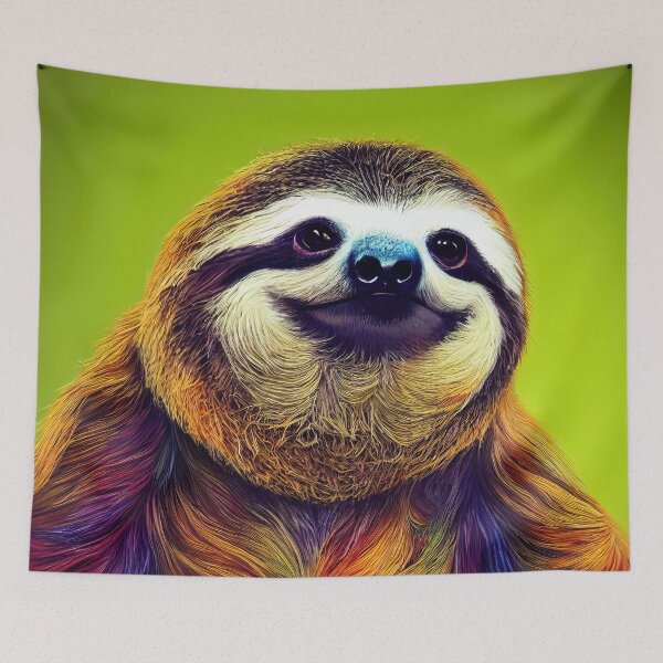 Item preview, Mimi, the loving cuddly sloth lady designed and sold by Pixelboys.