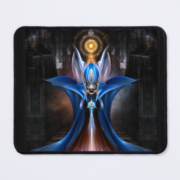 Item preview, The Majesty Of Arsencia Fractal Portrait Fantasy Composition by Xzendor7 designed and sold by Xzendor7 Digital Art Creations.