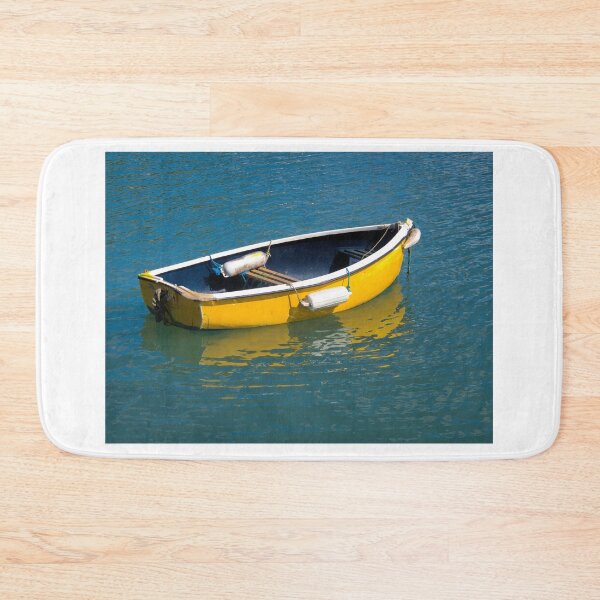 Item preview, Small Yellow Skiff  designed and sold by Dorset Girl.
