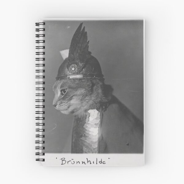 Item preview, Brunnhilde the Valkyrie Cat designed and sold by Vintage Vibes.