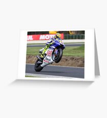 Valentino Rossi Mono 2008 Greeting Card