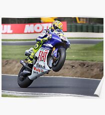 Valentino Rossi Mono 2008 Poster