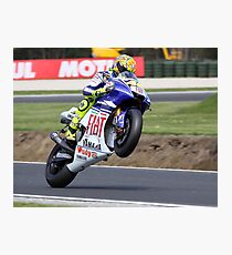 Valentino Rossi Mono 2008 Photographic Print