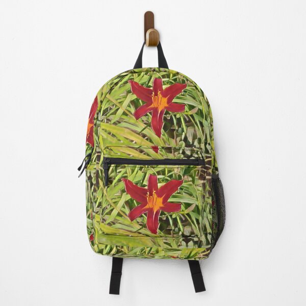 Item preview, Fiery Red Flower In Retro Pop designed and sold by Fearless-Fox.