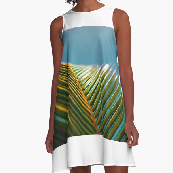 Nature exotique A-Line Dress