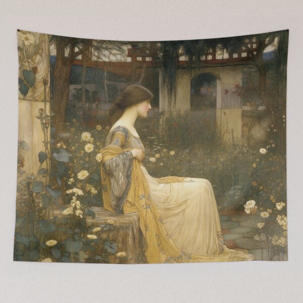 Item preview, Lady Lidia in the Garden designed and sold by Julia McGowan.