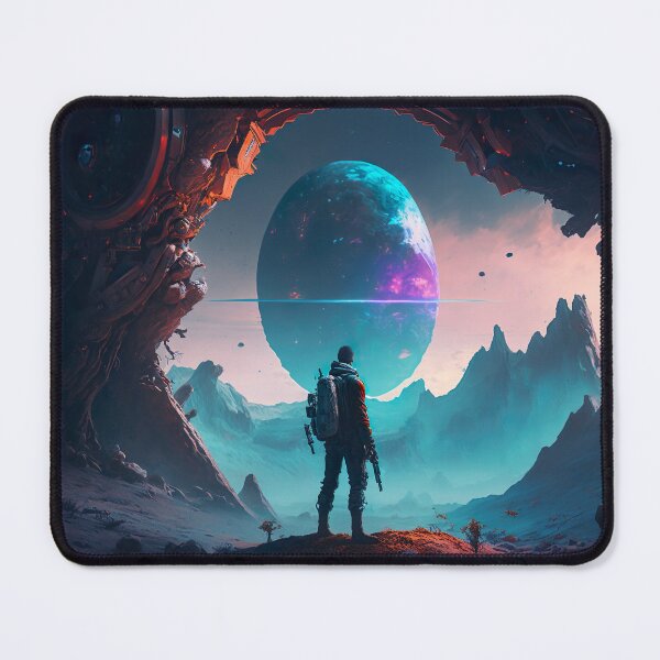 Item preview, An adventurer on a strange planet designed and sold by unknown-places.