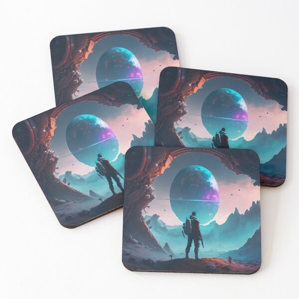 Item preview, An adventurer on a strange planet designed and sold by unknown-places.