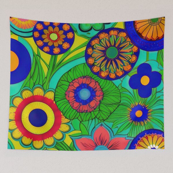 Item preview, Throw Pillow With Beautiful Floral Pattern - Grand Millennial Interior Design designed and sold by Sowari-Pillows.