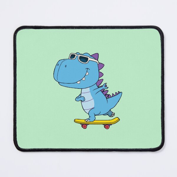 Item preview, Cool Dinosaur Playing Skateboard designed and sold by MoaaStore.