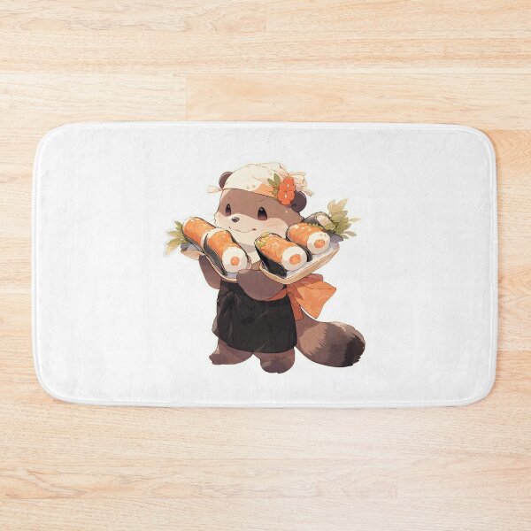 Item preview, Sushi Chef Otter designed and sold by ToastyShopCo.