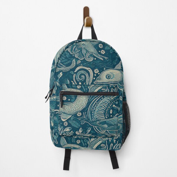 Item preview, Mythical Sea Creatures Pattern Design designed and sold by Juuskus.
