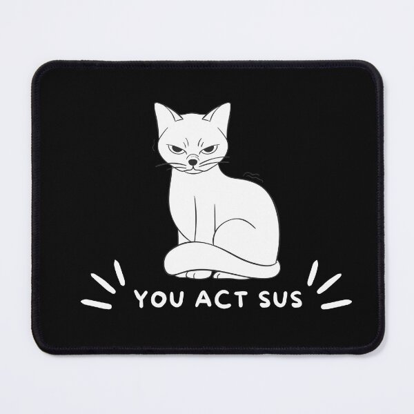 Item preview, You Are Sus Suspicious Meme designed and sold by Wonder Of Light.