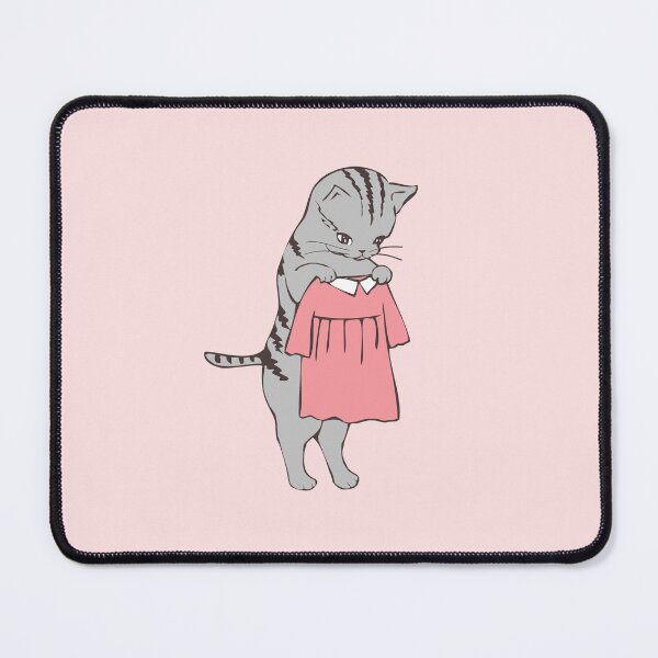 Item preview, Kitten with a Dress designed and sold by Vintage Vibes.