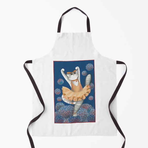 Item preview, An artistic dancer cat, for cat lovers designed and sold by gatteria.