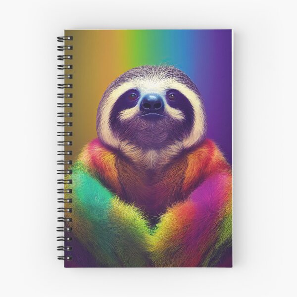 Item preview, Chilli Willy, the relaxed colorful lazy sloth designed and sold by Pixelboys.