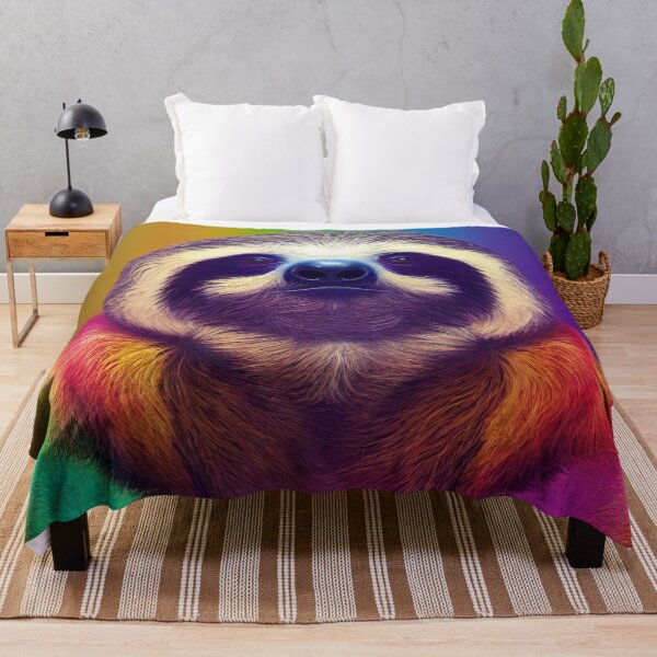 Item preview, Chilli Willy, the relaxed colorful lazy sloth designed and sold by Pixelboys.