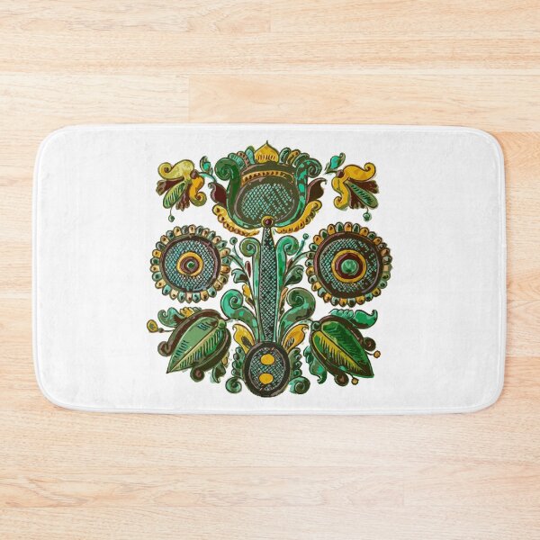 Item preview, Traditional Ukraine folk flowers decor designed and sold by Gogodzy.