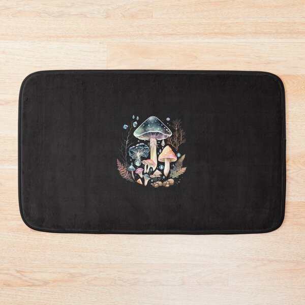Item preview, Psychedelic watercolor mushrooms designed and sold by Sunchildprints.
