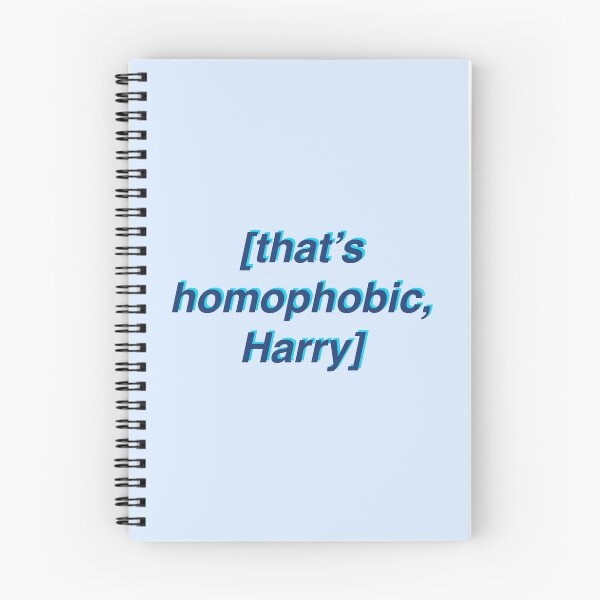 Item preview, Heartstopper That’s Homophobic Harry designed and sold by SentABear.