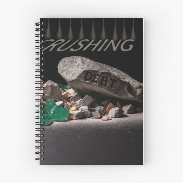 Item preview, Crushing Debt - Keep up the hard work designed and sold by shakespeare1212.