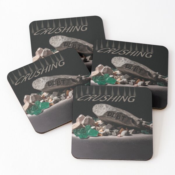 Item preview, Crushing Debt - Keep up the hard work designed and sold by shakespeare1212.