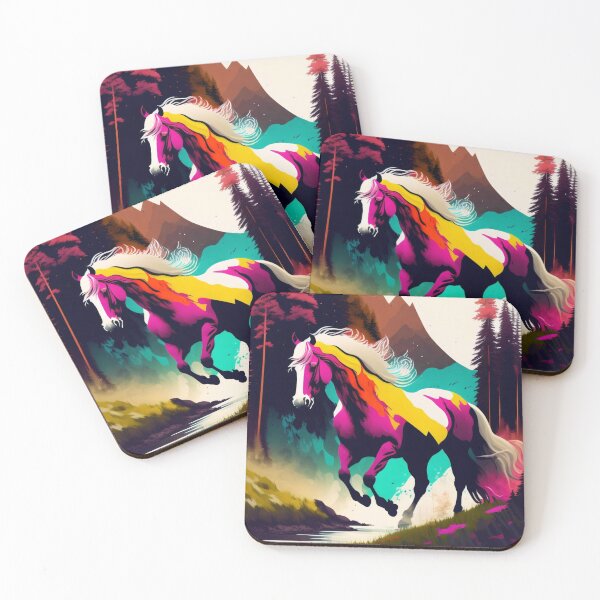 Item preview, Vibrant Horse by Perceptual Paradox Creations designed and sold by hobbit73.