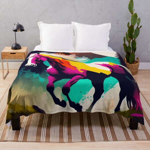 Item preview, Vibrant Horse by Perceptual Paradox Creations designed and sold by hobbit73.