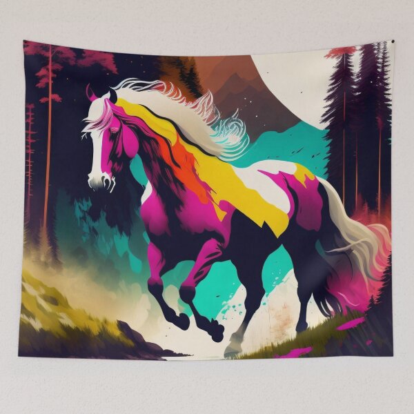 Item preview, Vibrant Horse by Perceptual Paradox Creations designed and sold by hobbit73.