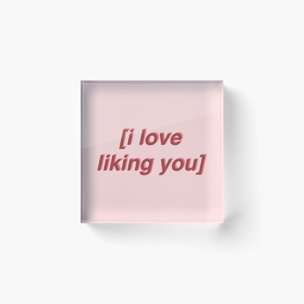 Item preview, Heartstopper I Love Liking You designed and sold by SentABear.