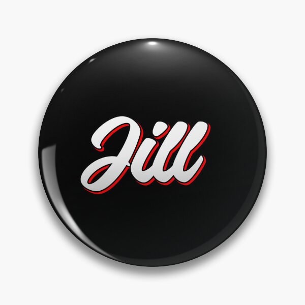 Item preview, Retro Jill Name Label (Black) designed and sold by NafilNafiz.