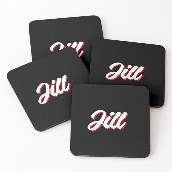 Item preview, Retro Jill Name Label (Black) designed and sold by NafilNafiz.